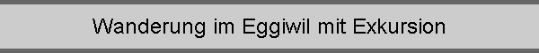 Wanderung im Eggiwil mit Exkursion