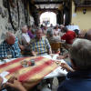 im Innenhof „Zum alten Wagemann“ in Endingen