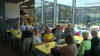 Beim Mittagessen im Verkehrshaus